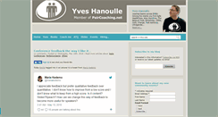 Desktop Screenshot of hanoulle.be